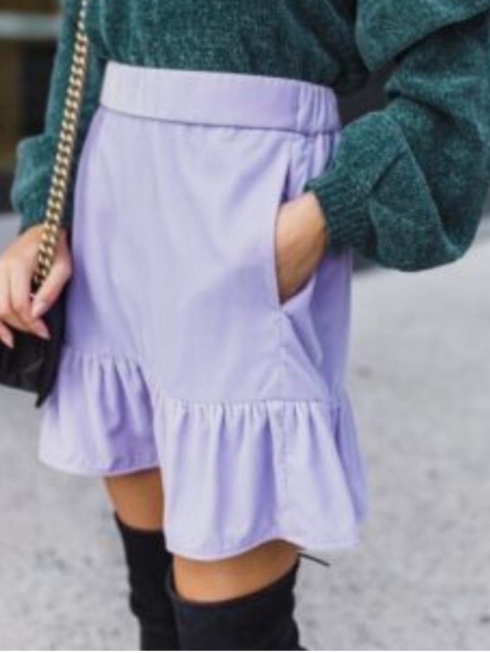 J.Crew, TL velvet skirt purple lilac FALL is here!